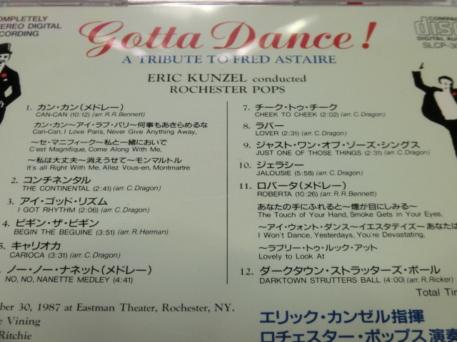 即 廃盤CD ダンシング・アステア フレッド・アステア に捧ぐ Gotta Dance! A Tribute To Fred Astaire トップハット ミュージカル 国内盤!!_画像7