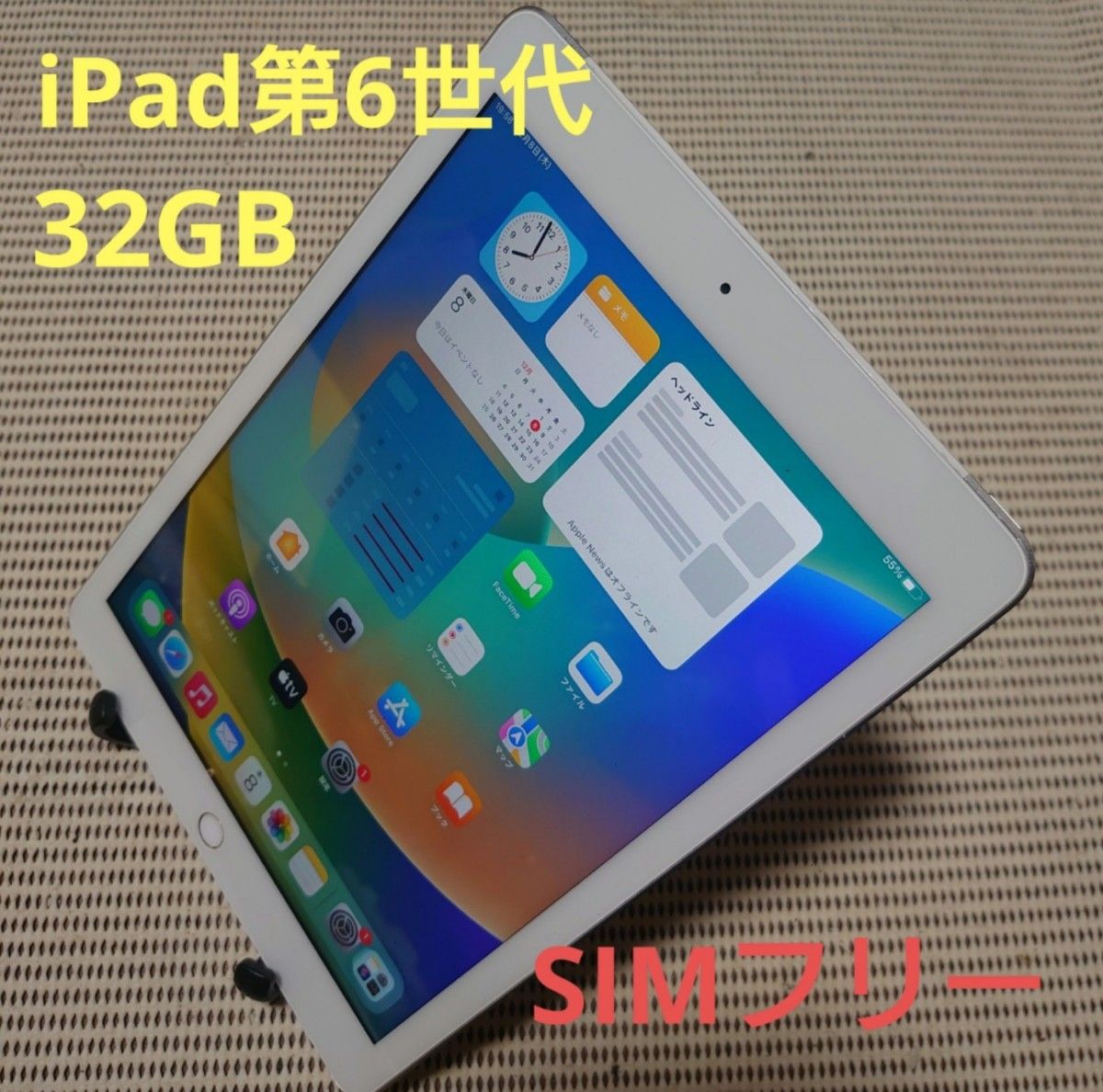 完動品iPad第6世代(A1893)本体32GBグレイWi-Fiモデル送料込 ic.sch.id