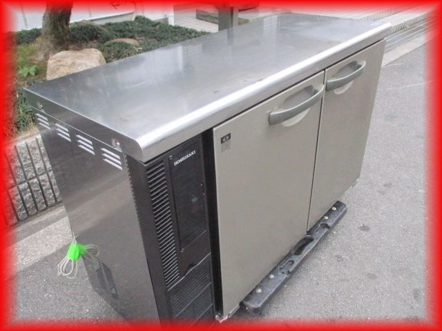 冷蔵庫 業務用 中古 2ドア 台下冷蔵庫 ホシザキ 1150×450mm 173L RT-115PTE テーブル型 2010年製 コールドテーブル 厨房器機_画像5