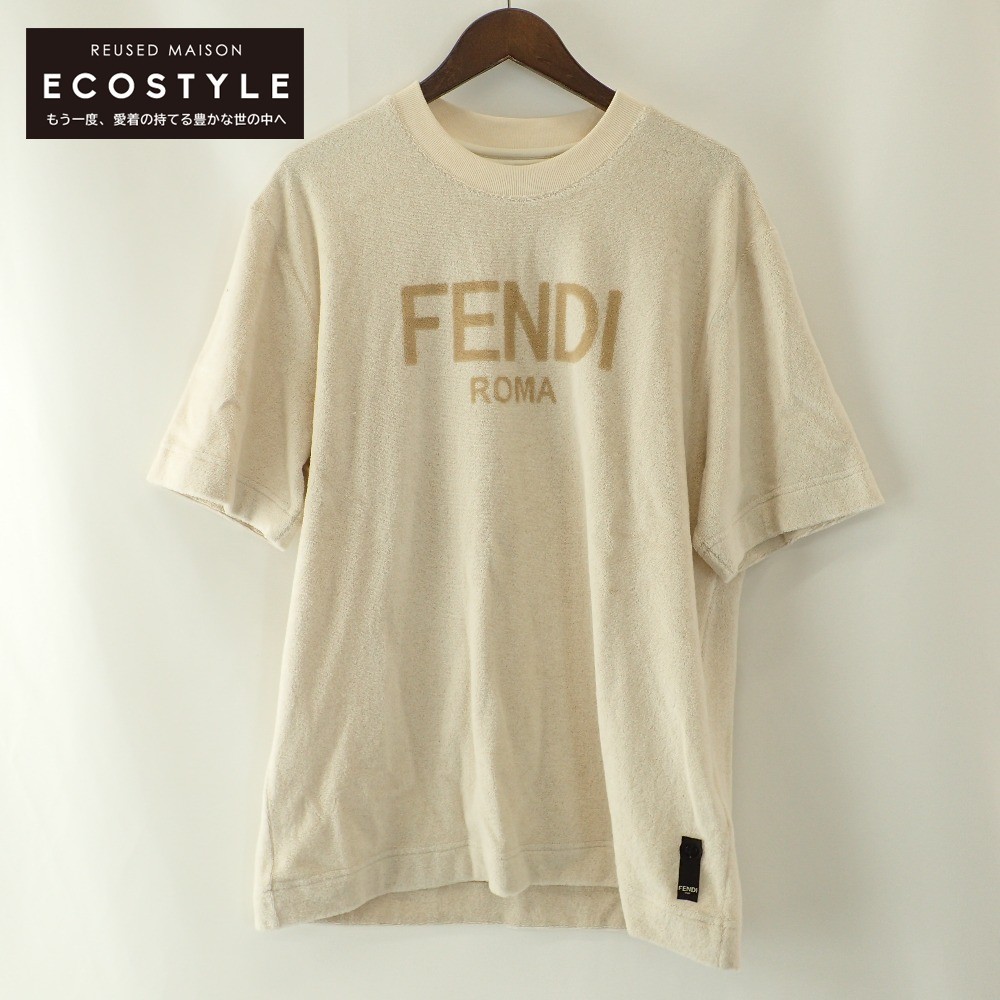 24時間限定！ 【美】フェンディFENDI／メンズ／パイル地Tシャツ