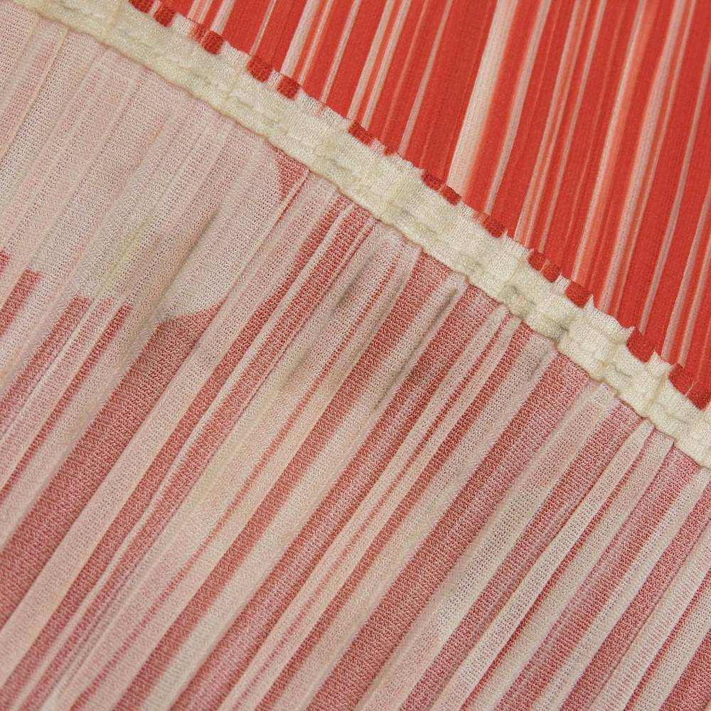 PLEATS PLEASE プリーツプリーズ ドット柄 パンツ レディース レッド 3