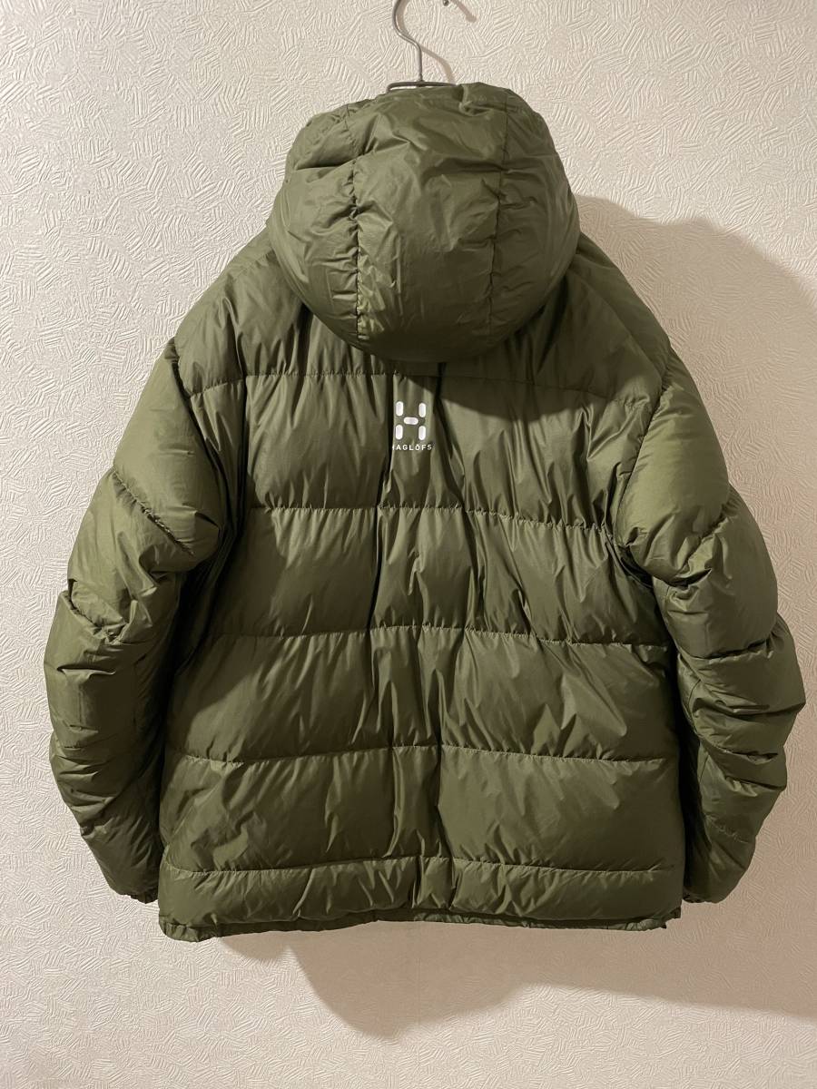 ◯ HAGLOFS ヌーベ ダウン ジャケット / ホグロフス NUBE HOOD JACKET パーカー グリーン S Mens #Sirchive i img900x1200 1669974187bsdzo8875