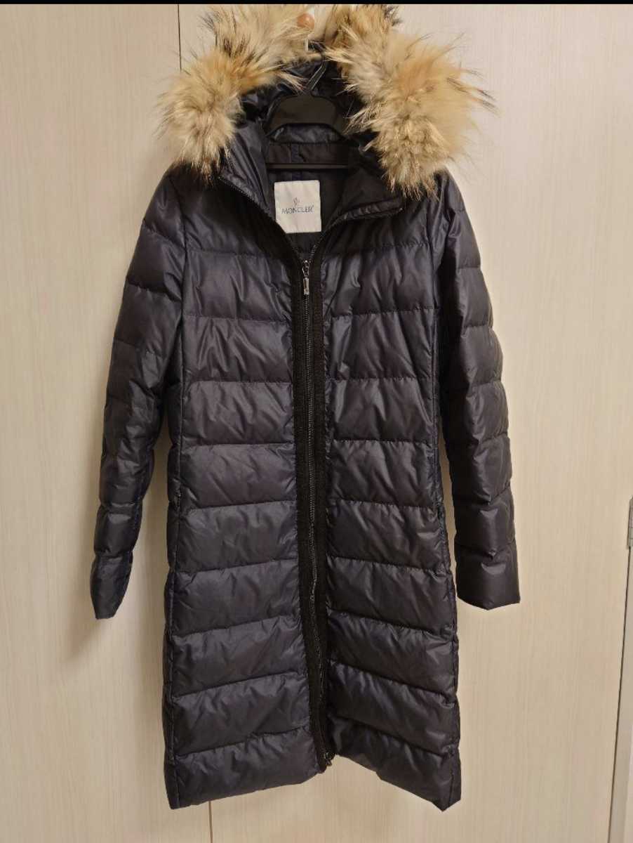 96%OFF!】 MONCLERのゴールドロングダウンコート サイズ0 NANTES