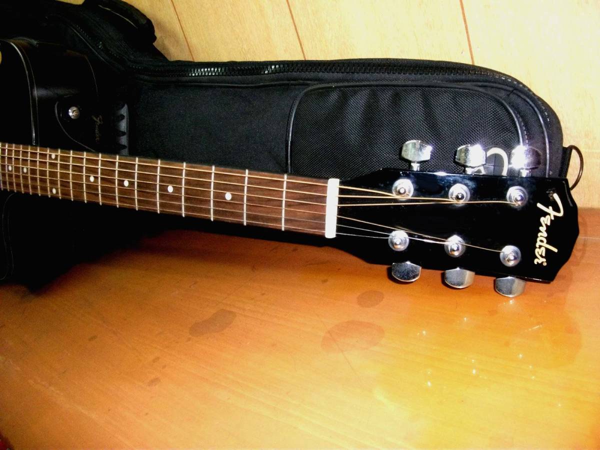 アコースティックギター　フォークギター　Fender CD-60CE Black_画像3