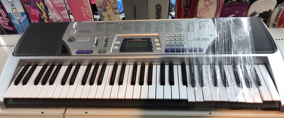 CASIO カシオ キーボード CTK-496 ベーシックキーボード SS-047731_画像1