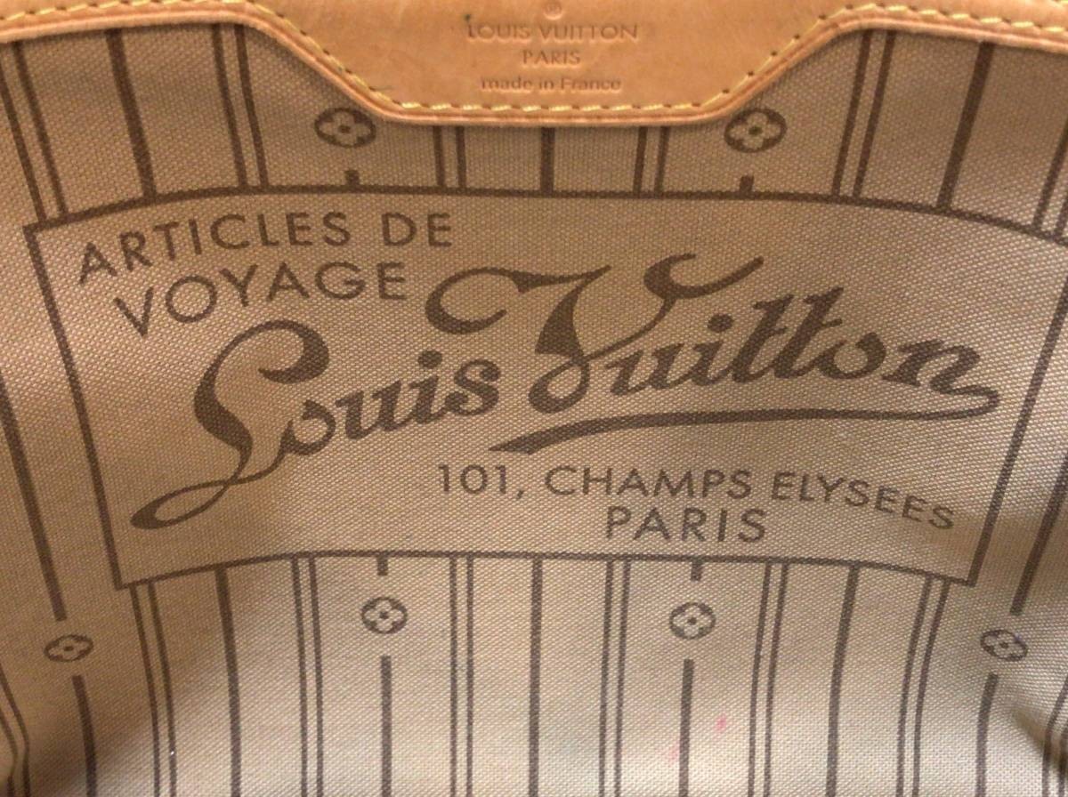 LOUIS VUITTON ルイ・ヴィトン M40157 トートバッグ ネヴァーフルGM ...
