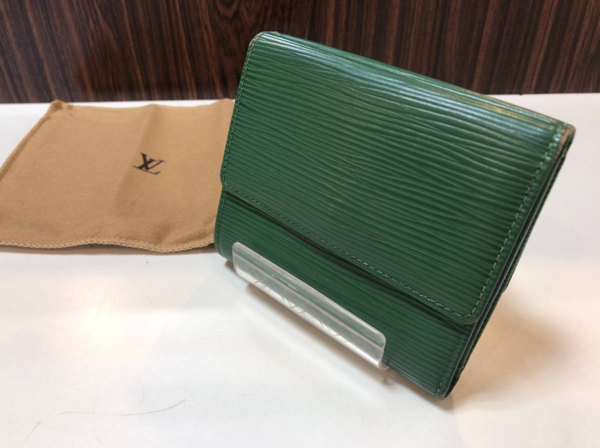 期間限定特価】 ルイヴィトン VUITTON LOUIS 三つ折り財布 JS-327420