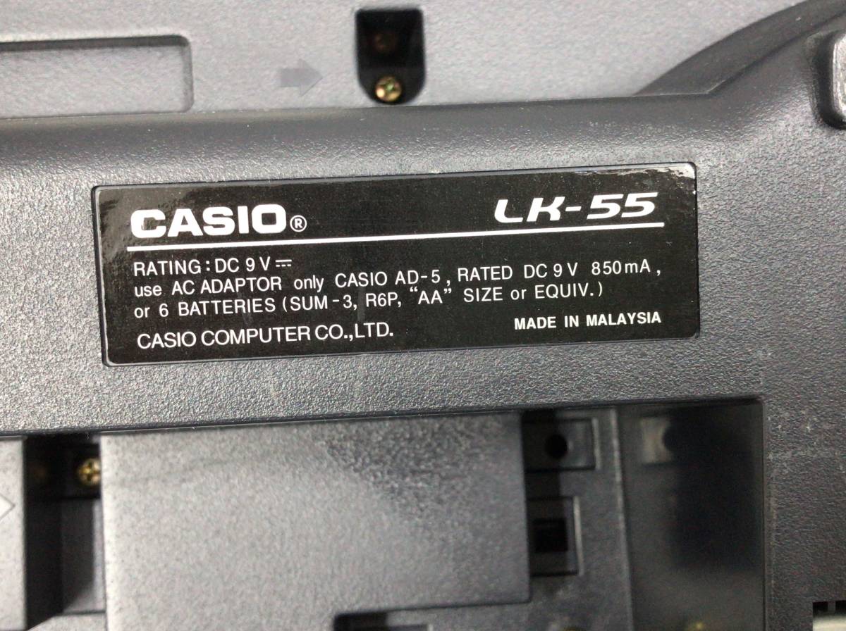 CASIO  casio    клавиатура  LK-55  свет  навигация  SS-063164