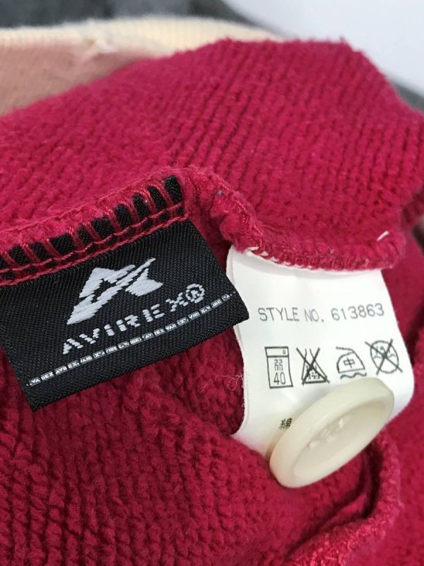 AVIREX LTD スタジャン Sz.L レッド 赤 ジャケット アウター メンズ アヴィレックス 22012402_画像5