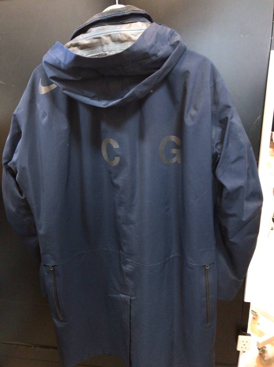 NIKE ACG ナイキACG ゴアテックス コート ネイビー Lサイズ JS-316968