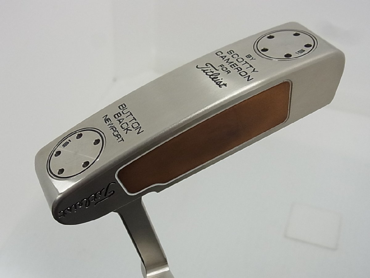 □激レア□スコッティキャメロン□パター□SCOTTY CAMERON BUTTON BACK