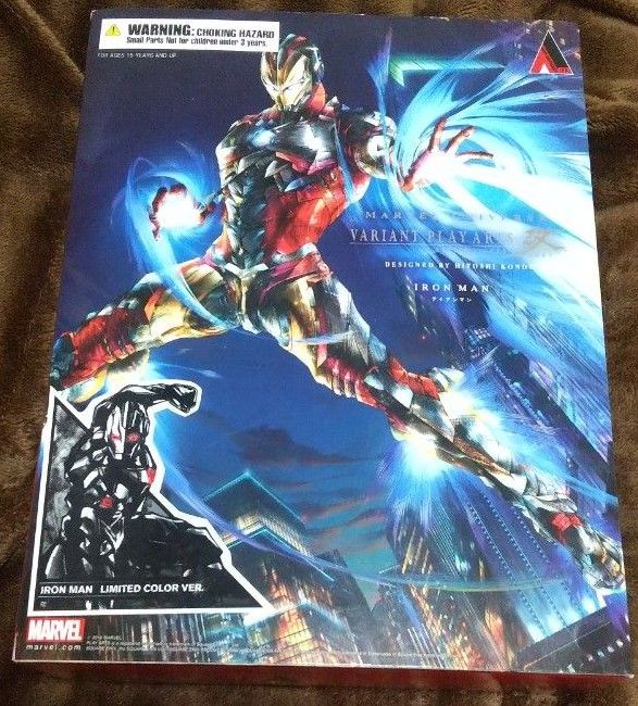 ヴァリアント プレイアーツ改 アイアンマン リミテッドカラー 新品未開封 PLAY ARTS改 VARIANT LIMITEDCOLOR アイアンマン プレイアーツ改