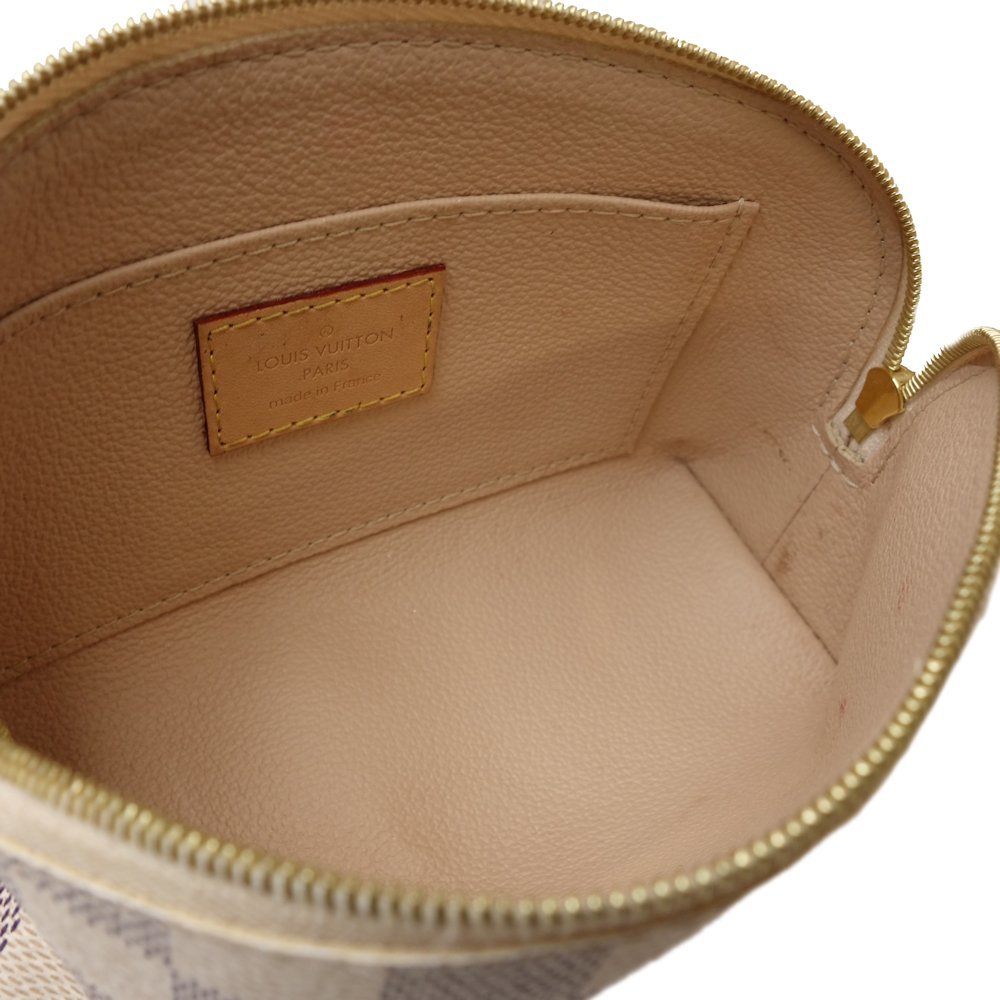 ルイ・ヴィトン・ダミエ・アズール LOUIS VUITTON ポシェットコスメ