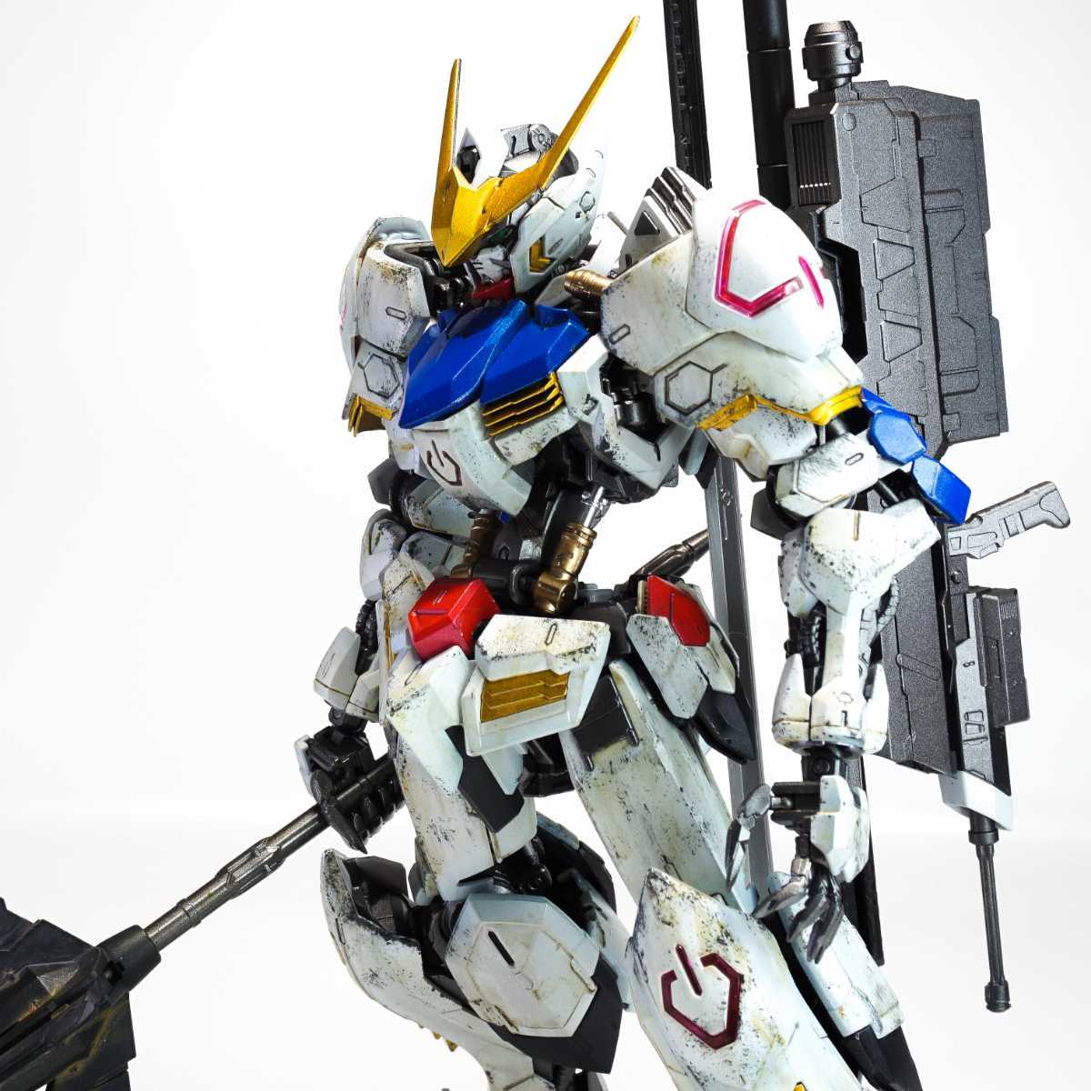 ヤフオク! - 【塗装済完成品】ガンダムバルバトス 第4形態 MG 1/1...