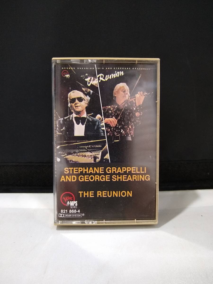 C7210 cassette tape George *sia ring Stephen *glapeliGeorge Shearing Trio And Stephane Grappelli The Reunion