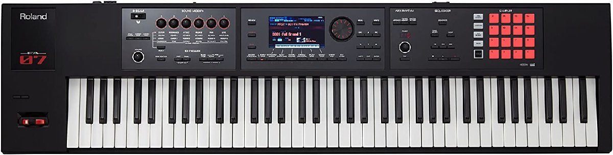 お得低価 ヤフオク! - 1円~ Roland ローランド FA-07 76鍵キーボード