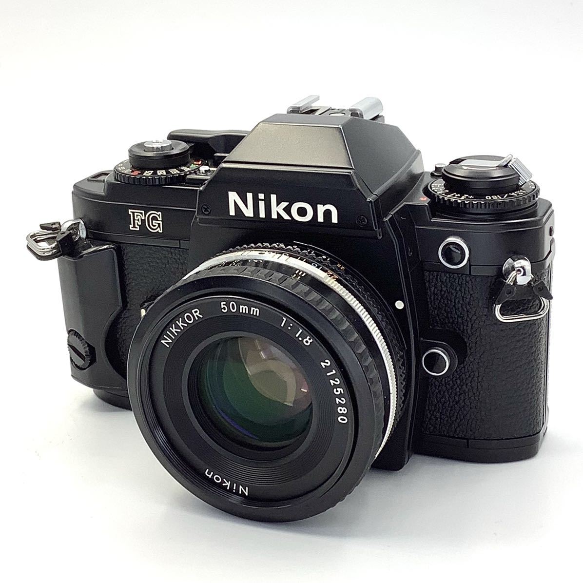 ニコン FG／Ai-S NIKKOR 50mm f1.8【 整備済 】 フィルムカメラ カメラ 家電・スマホ・カメラ 新しいスタイル
