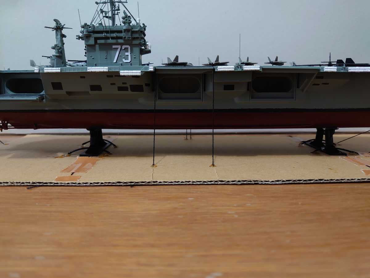 1/720・完成品・アメリカ海軍ニミッツ級航空母艦・CVN-73 1/720・完成品・アメリカ海軍ニミッツ級航空母艦・CVN-73