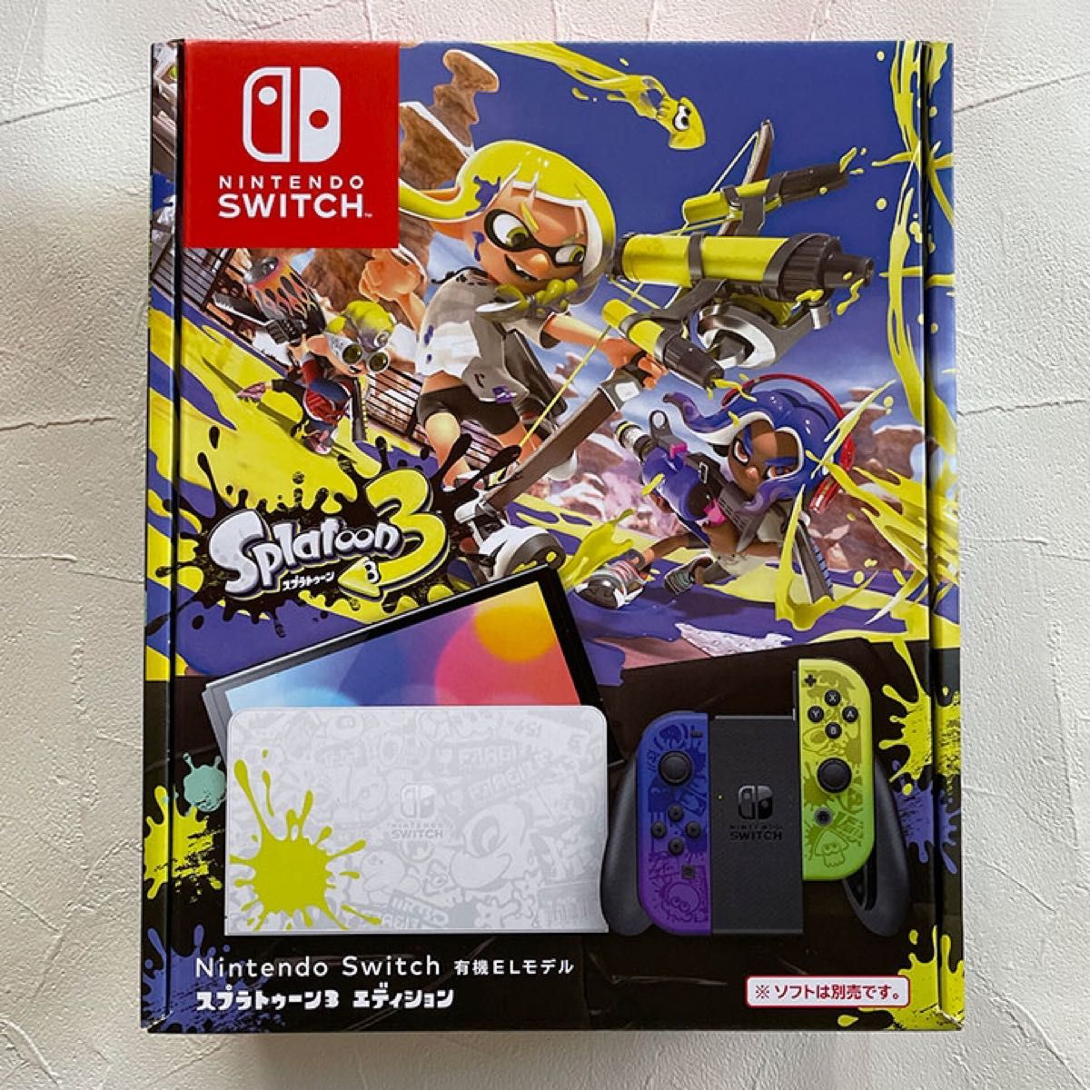 新品□送料無料□ Nintendo Switch 有機ELモデルスプラトゥーン3