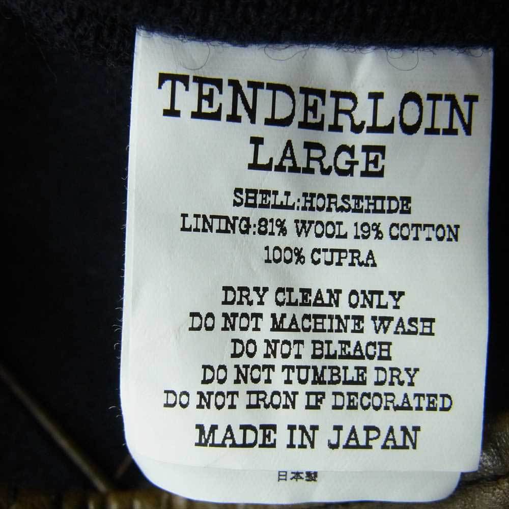 TENDERLOIN テンダーロイン T-HIDE HORSE HIDE ホースハイド レザー