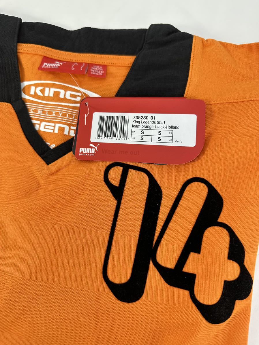 PUMA プーマ 　半袖 サッカーシャツ 　オランダ　14番　 735280-01　 USサイズ：S　並行輸入品（＃448_画像3