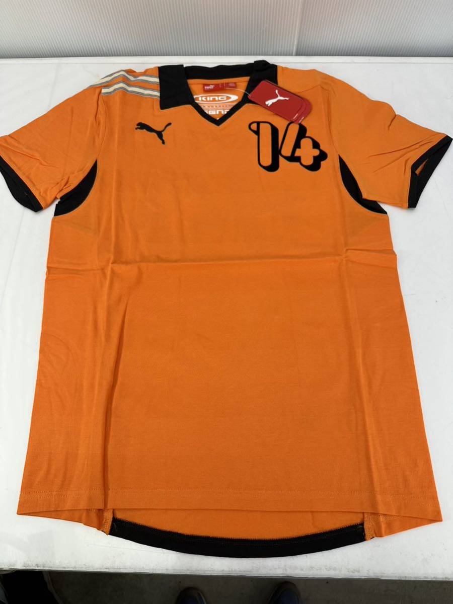 PUMA プーマ 　半袖 サッカーシャツ 　オランダ　14番　 735280-01　 USサイズ：S　並行輸入品（＃448_画像1