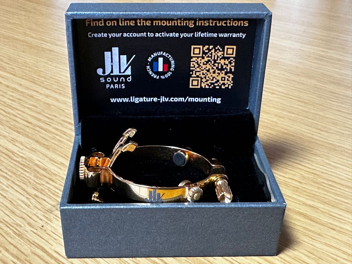 JLV バリトンサックス リガチャー ラバーマウスピース ゴールド JLV バリトンサックス リガチャー ラバーマウスピース ゴールド