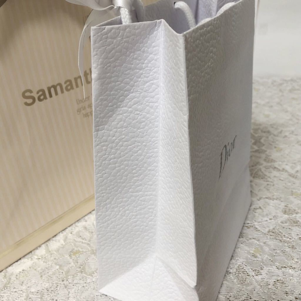 セリーヌ サマンサタバサ ディオールのショッパー 3枚組( 648 ) ショップ袋 紙袋 ブランド紙袋 手提げ袋 折らずに配送_画像10