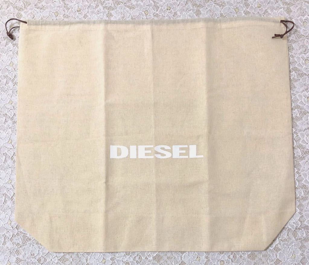  diesel [ DIESEL] bag storage bag inset equipped extra-large size (1531) inside sack cloth sack pouch . becomes cloth made 58×49×14cm