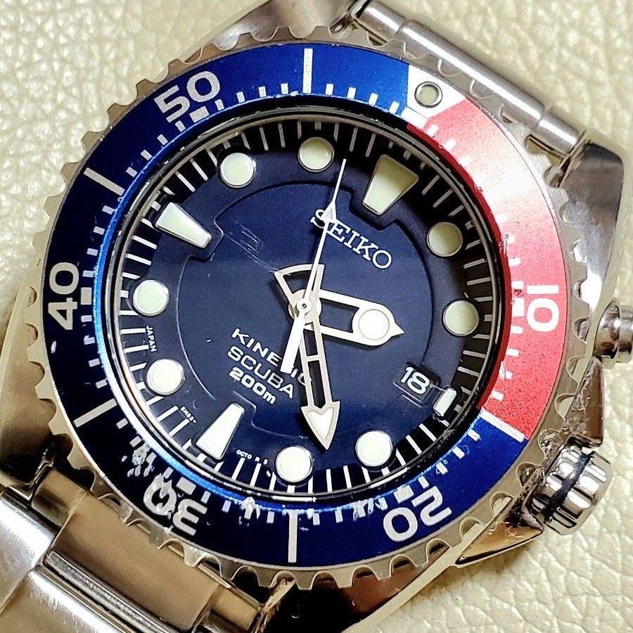 人気 おすすめ SEIKOセイコーダイバーペプシベゼルプロスペックス3000