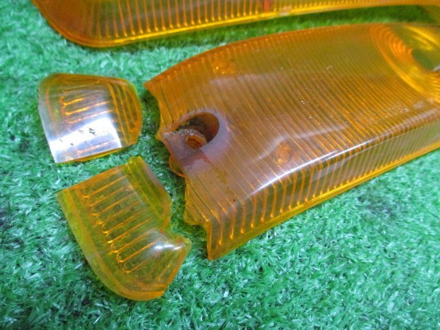  rare 1982 year Hijet H-S38V 360cc 2 -stroke original turn signal lens left right set IKI 3039 Junk 