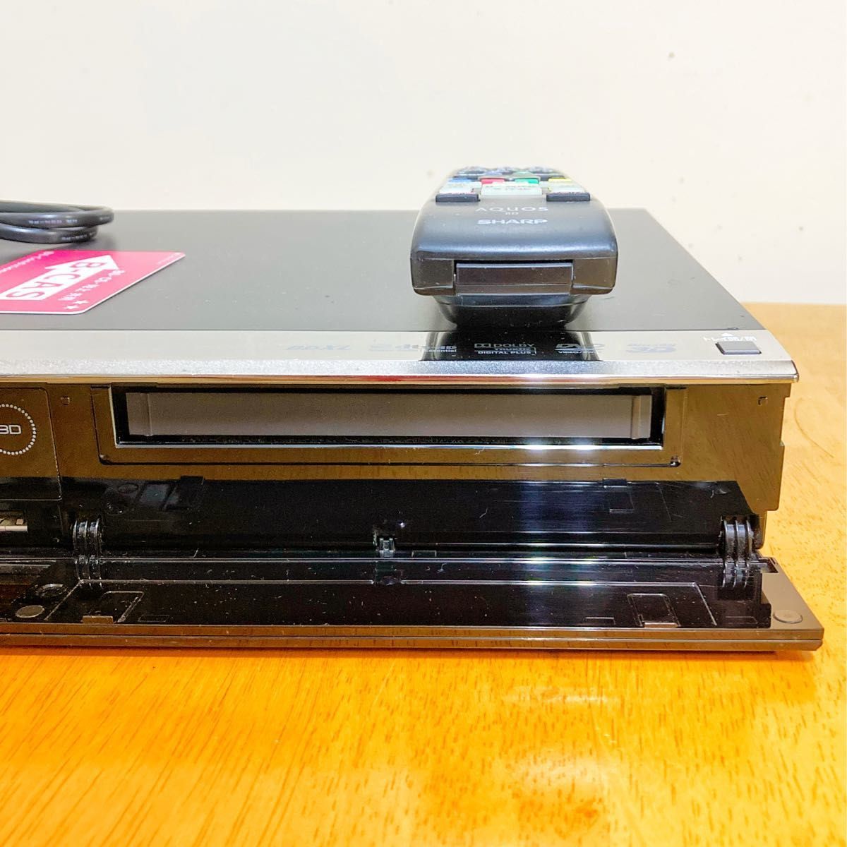 オンラインストア公式店 リモコン無し ブルーレイレコーダー HDD 1TB 2
