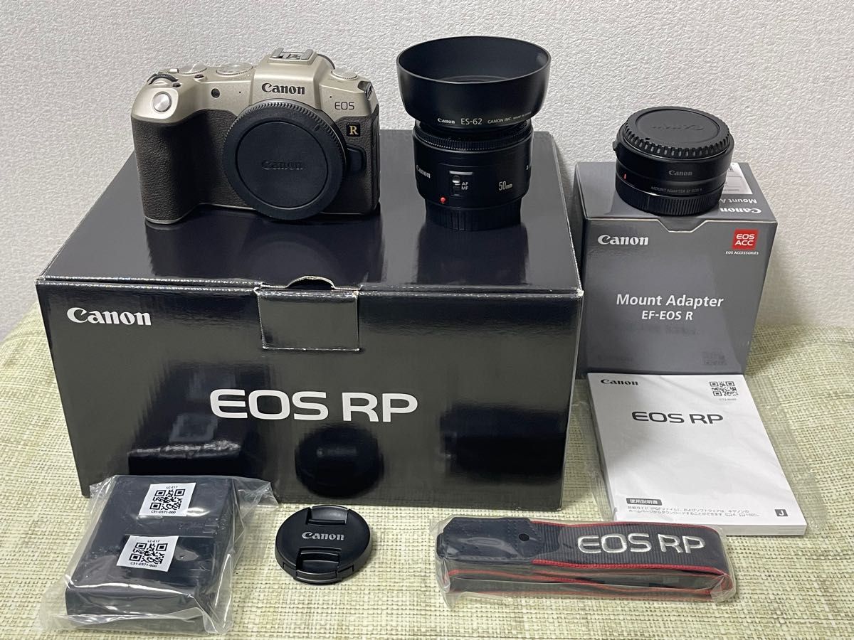 カメラ デジタルカメラ Canon EOS RPフルサイズボディマウントアダプター レンズセット カメラ 
