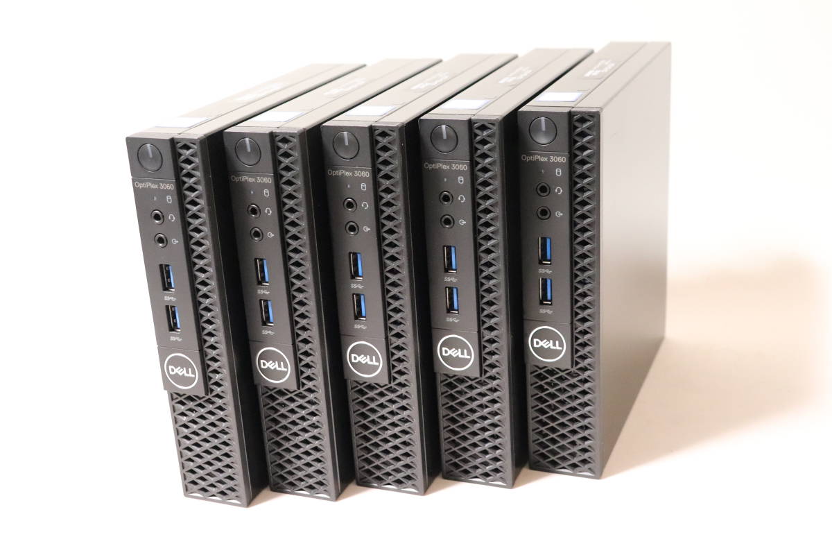 5台セット】M628. DELL / OptiPlex 3060 micro / Core i5-8400T / 8GB
