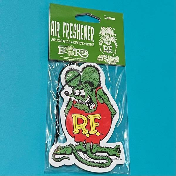 RAT FINK ラットフィンク エアー フレッシュナー レモンの香り エアフレッシュナー 芳香剤 アメキャラ アメリカン雑貨 アメリカ雑貨の画像1