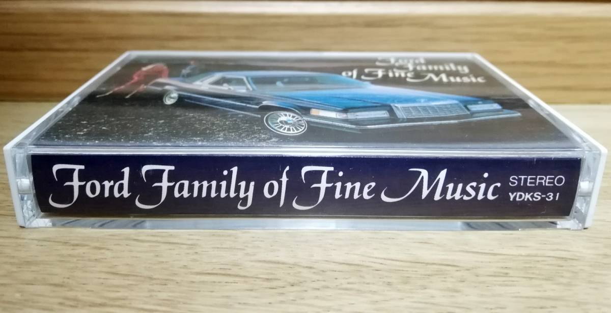 送料250円~ヴィンテージ品フォード非売品1970年代Ford Family of Fine Musicステレオ カセットテープNOT FOR SALEミュージックテープ_画像2