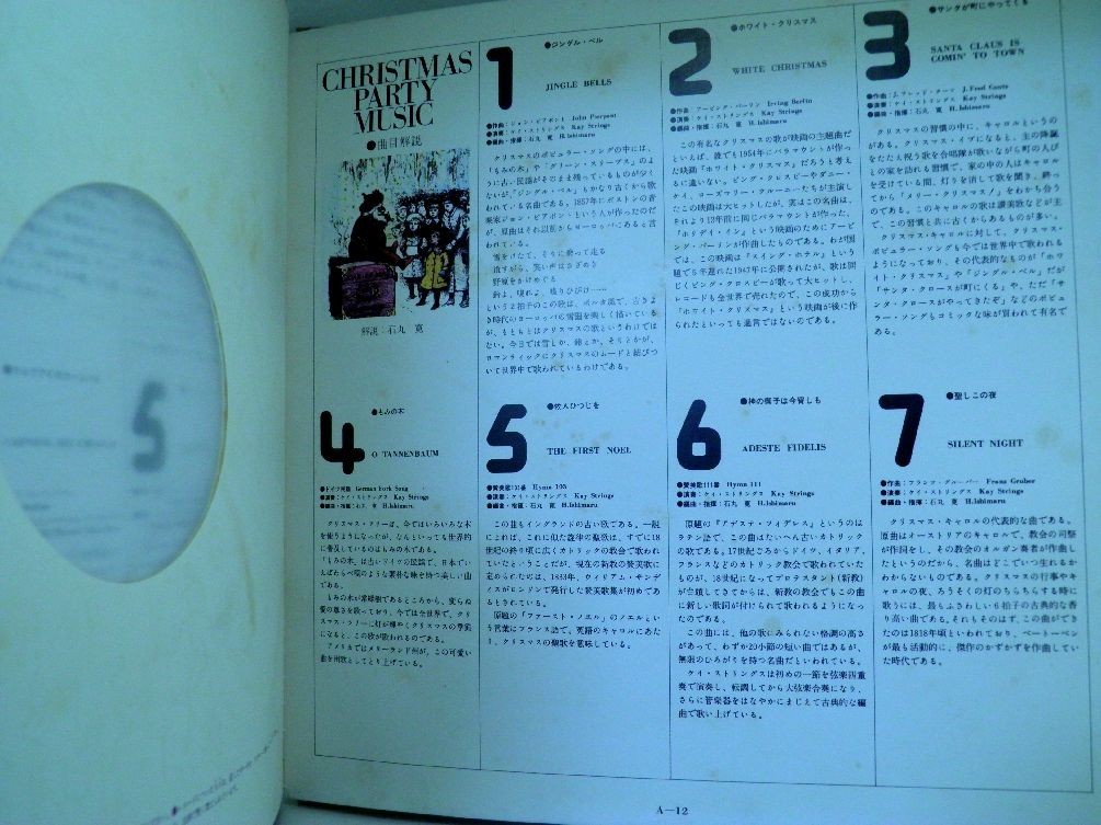 【検聴合格】1971年・良盤・MusicRainbow12「 ラテン/クリスマスパーティミュージック　」【LP】_画像4