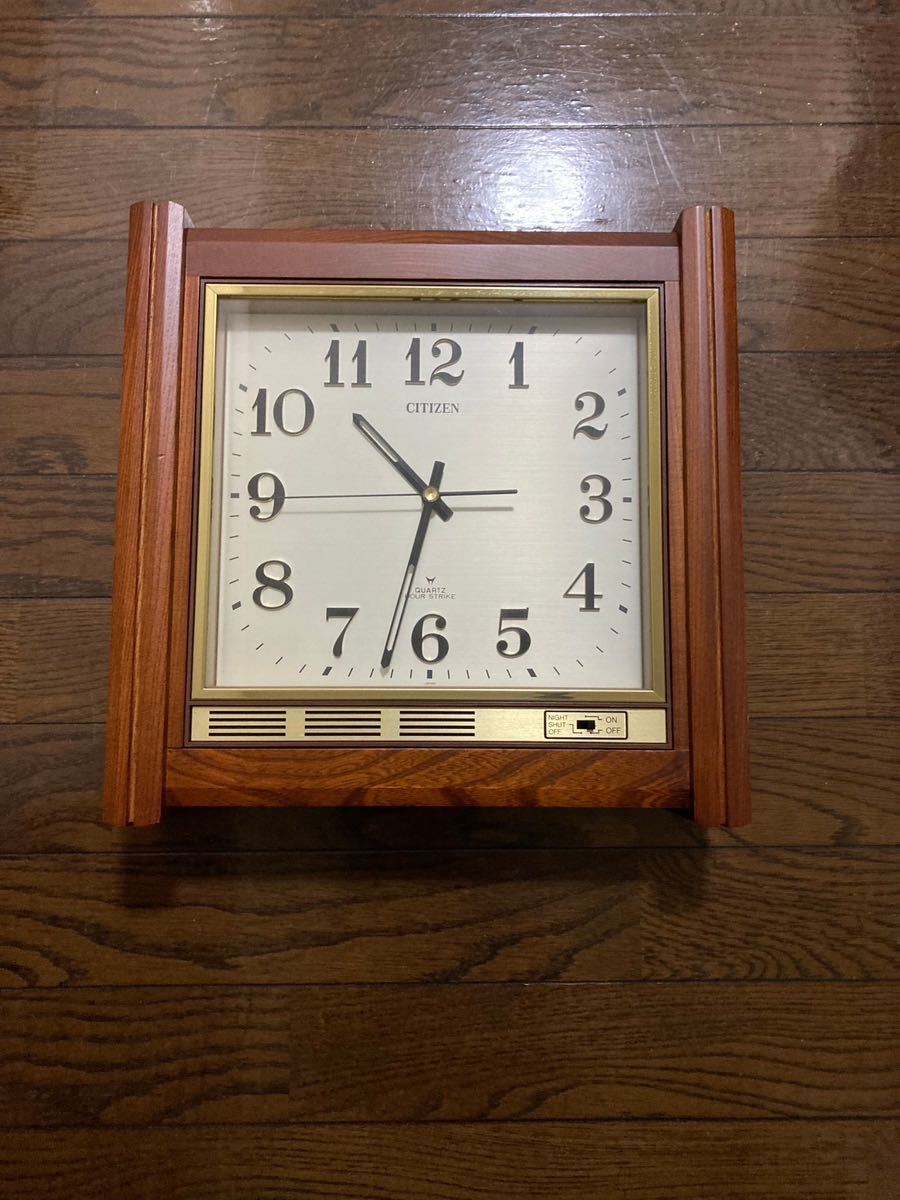 ☆希少 当時物 昭和レトロ CITIZEN トランジスタ 壁掛け時計 ☆希少 当時物 昭和レトロ CITIZEN トランジスタ 壁掛け時計