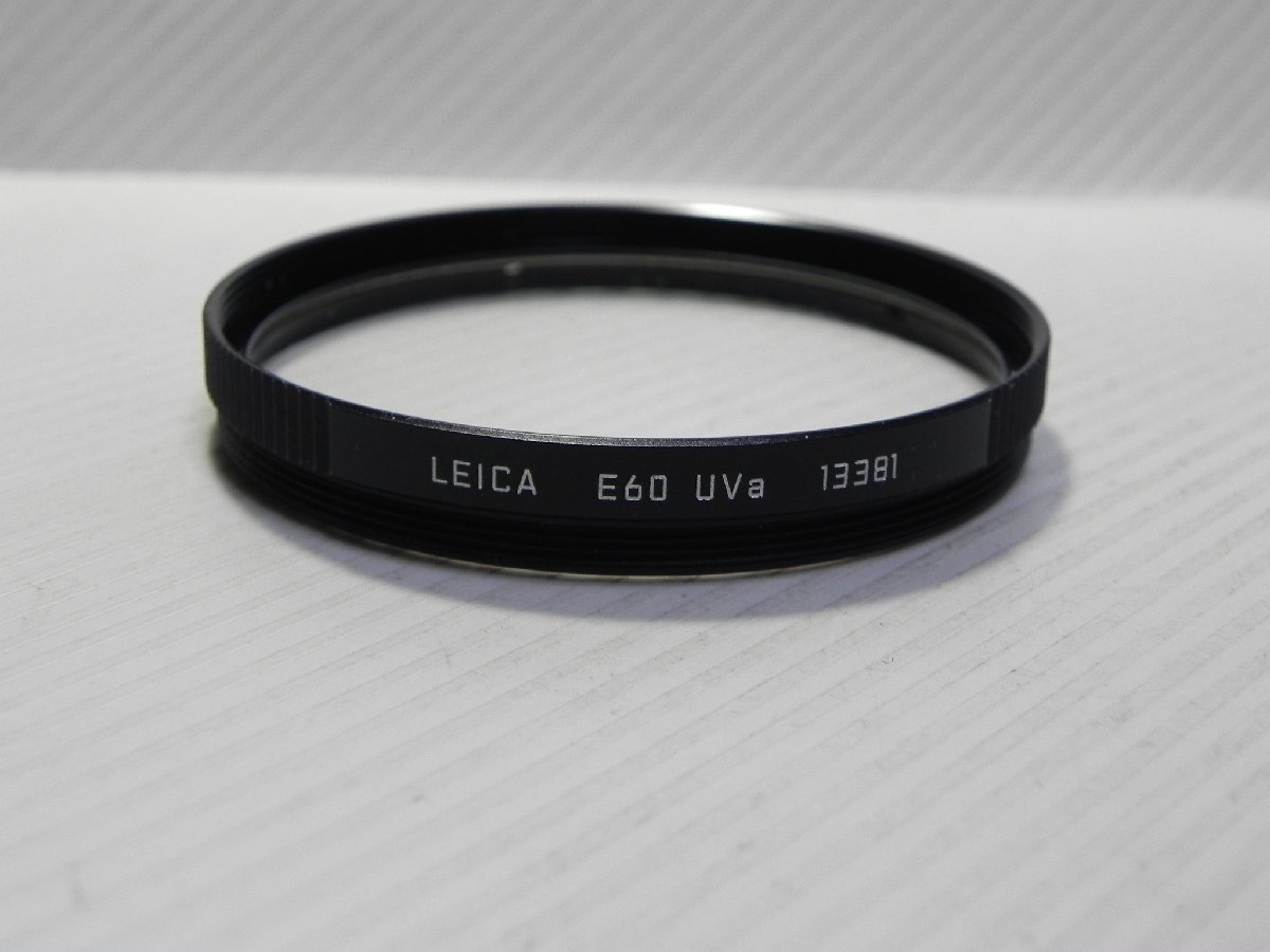 ライカ Leica 13381 [UVaフィルター E60用 ブラック]