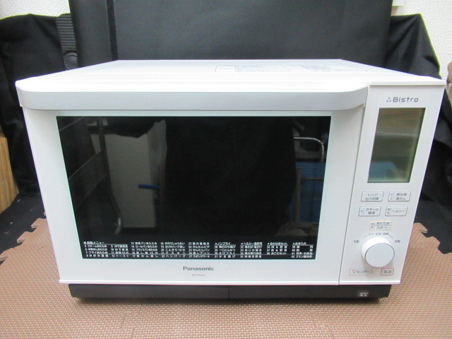 中古品 美品 Panasonic パナソニック 3つ星 ビストロ スチームオーブンレンジ NE-BS607 2019年製 動作確認済み 電子レンジ_画像1