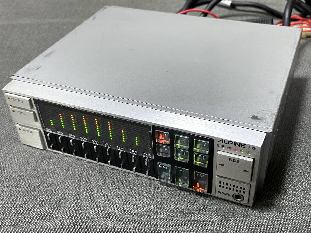 Yahoo!オークション - アルパイン イコライザー 3035 完動品 検 Yahoo!オークション - アルパイン イコライザー 3035 完動品 検