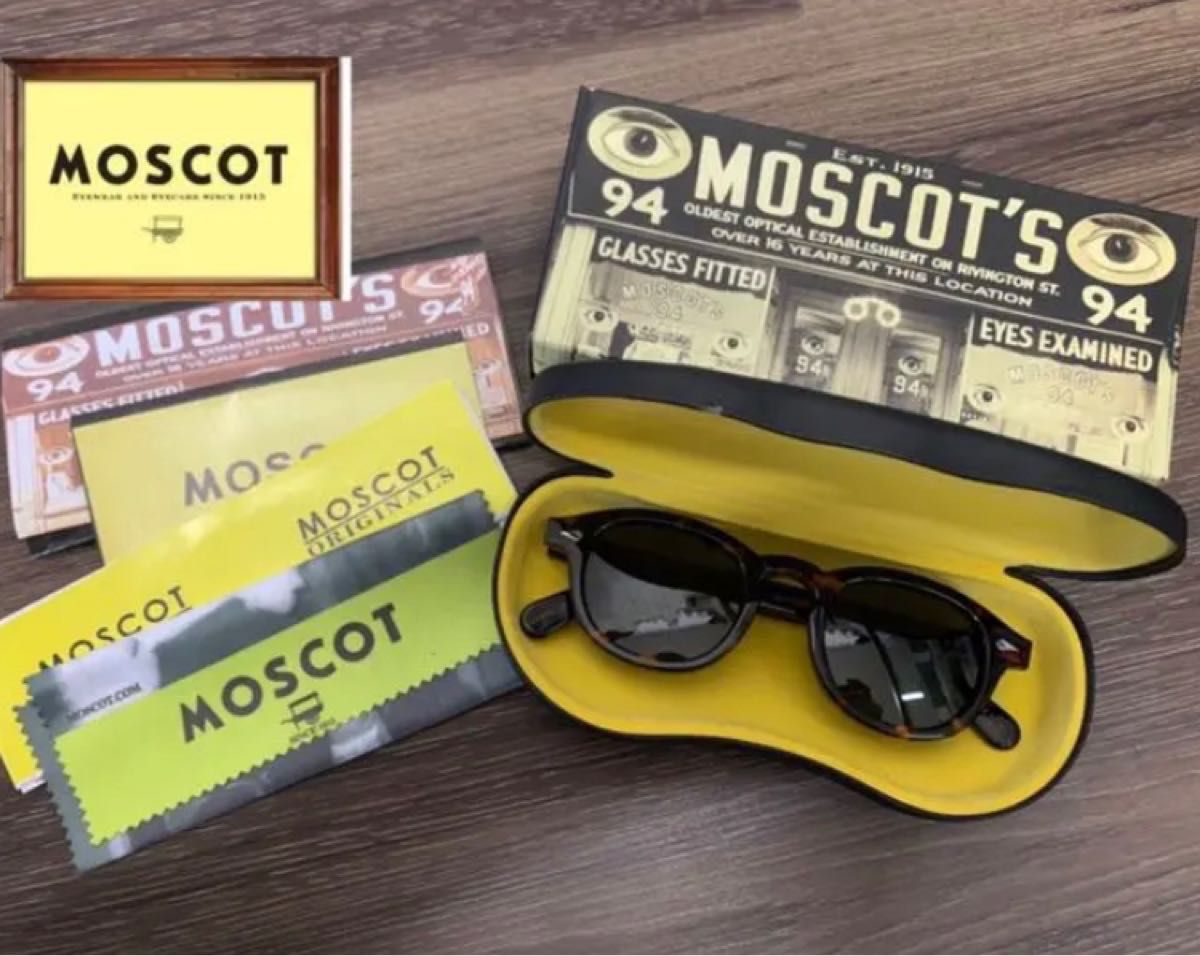 美品 モスコット MOSCOT LEMTOSH レムトッシュ めがね 眼鏡-