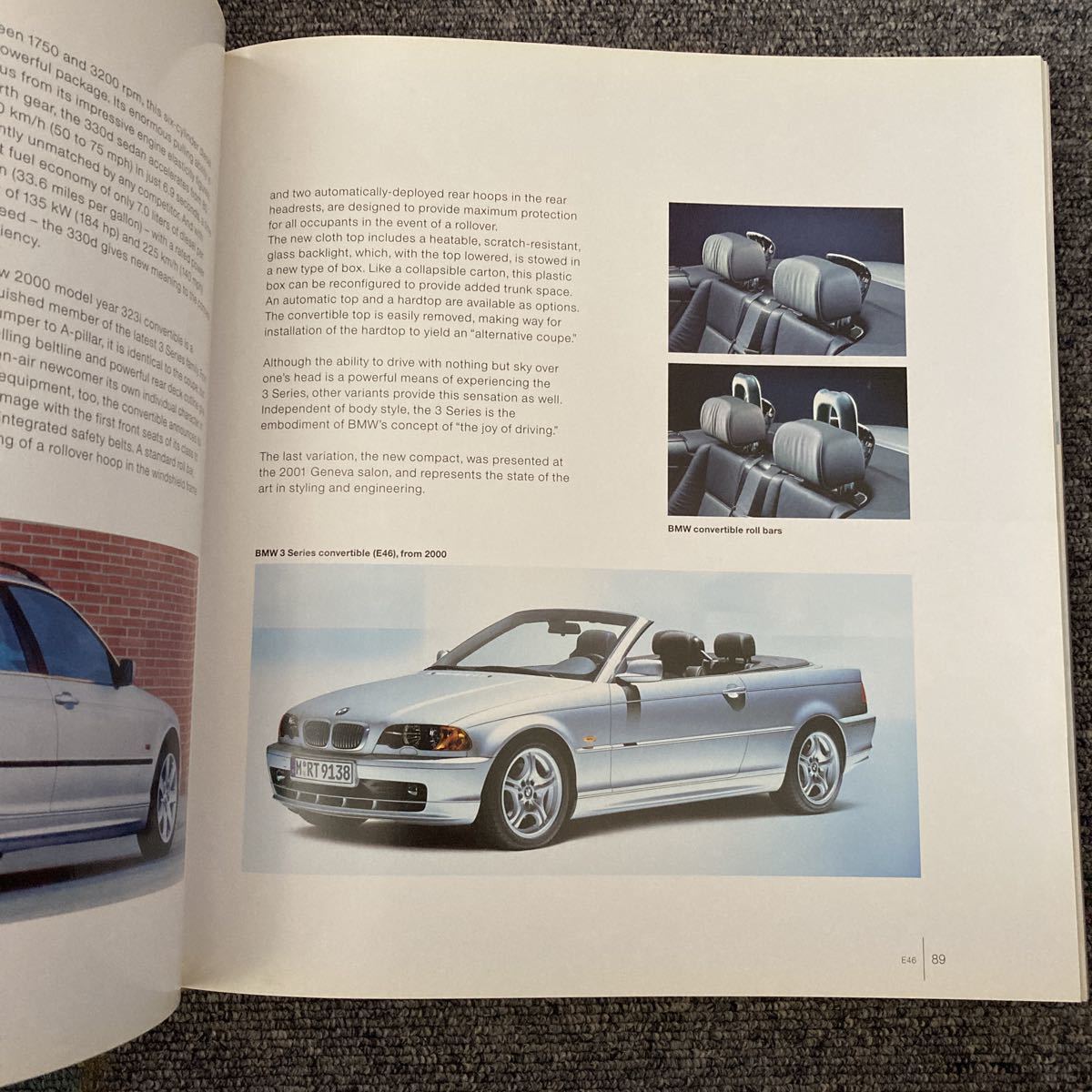 洋書古本 希少BMW DIMENSIONS 3シリーズの画像3