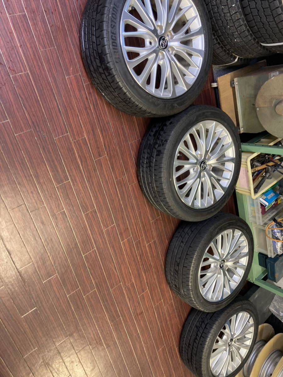 トヨタ カムリ70系 純正ホイール タイヤBRIDGE STONE TURANZA 235/45