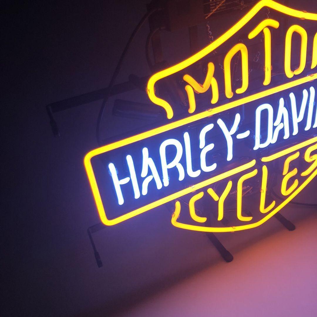 本物ネオン管』ハーレーダビットソンネオンサイン Harley-Davidson