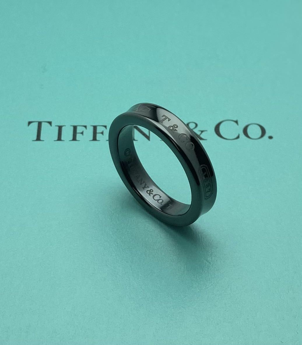 TIFFANY & Co. ティファニー 1837チタン・ナロー・チタンリング-