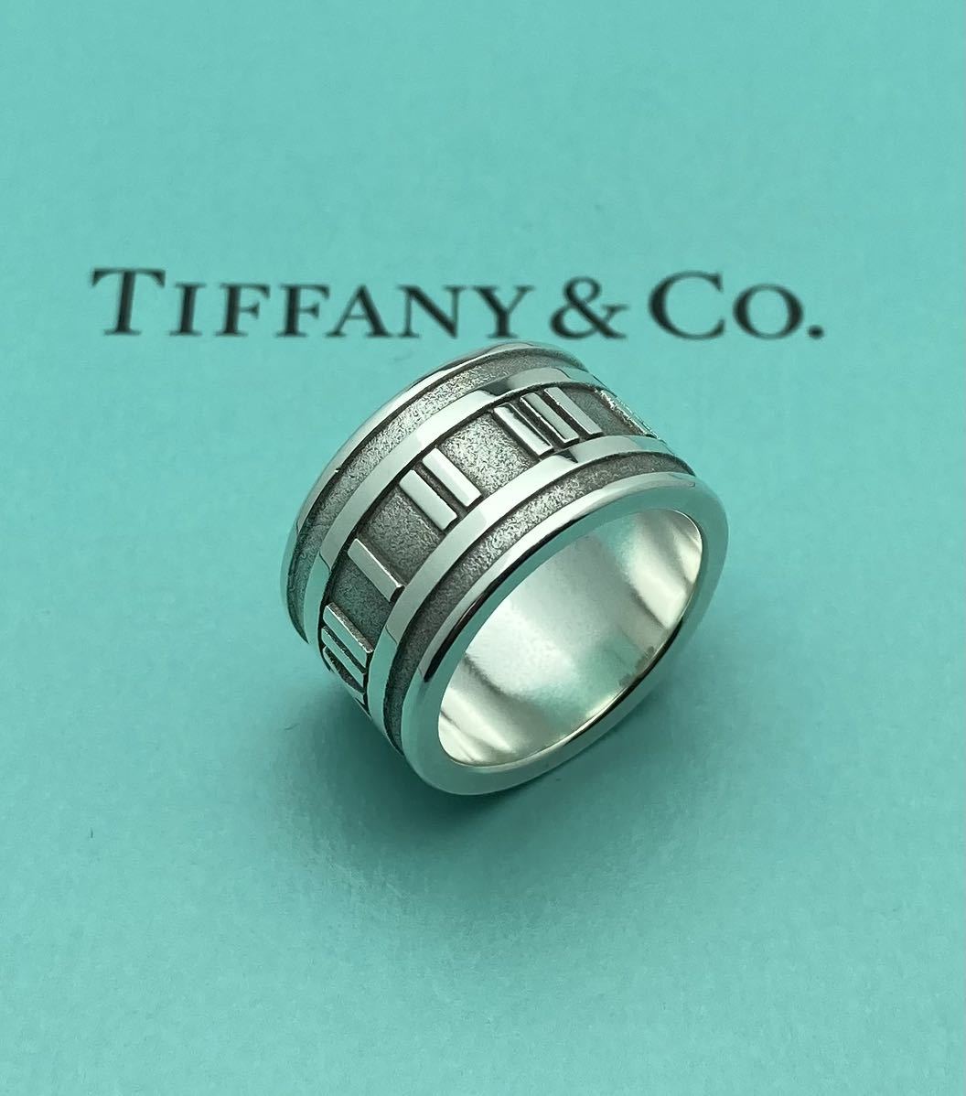 Tiffany＆Co. ティファニー アトラス ワイドリング SV925 腕時計