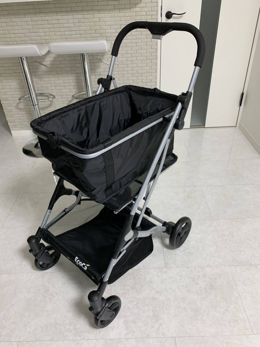 Ecoca エコカ マイカート 折りたたみショッピングカート 保冷バッグ 四