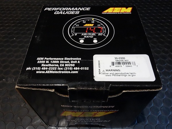 [ stock equipped ]AEM lambda meter wide-band sensor AF total tuning setting Hokkaido Sapporo 