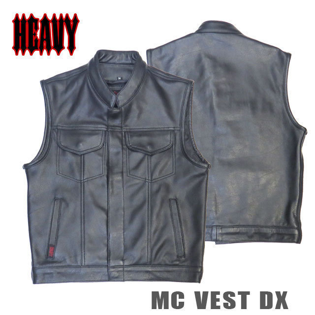 HEAVY ＭＣベスト《デラックス》 50インチ　ラージサイズ　サンズオブアナーキー DX　モトブルーズ VEST_画像1